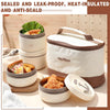 4-Piece Insulated Lunch Box Set